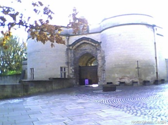 Entrance to Nottingham Castle